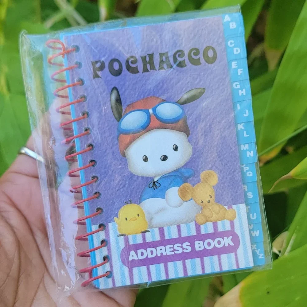 New, never been used vintage 90s Y2K kawaii Sanrio Pochacco address book